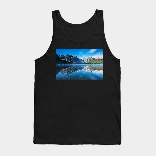 The Mountains, Photography Tank Top by Degopine